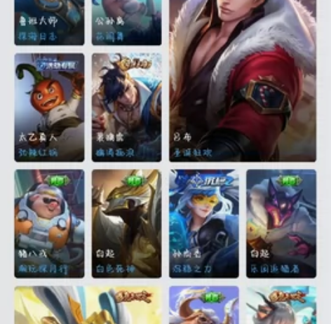 王者女号 112个英雄 151个皮肤 皮肤...
