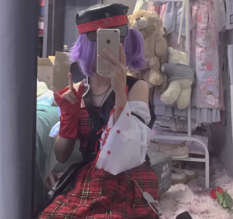 出小乔音你心动cos 模特图就是实物 m码...