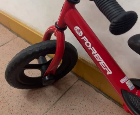 闲置 永久儿童平衡车 红色 12寸 九新 ...