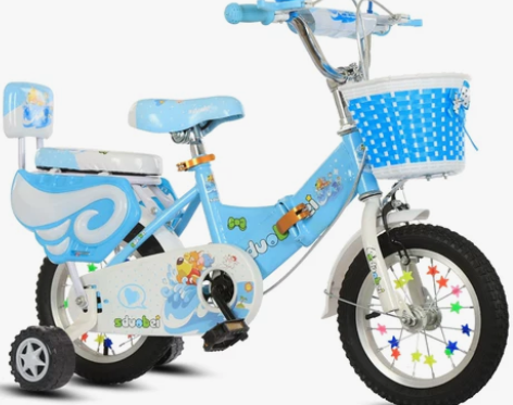 折叠儿童自行车2-4-6-8-10岁男女孩...