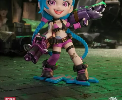 正版英雄联盟盲盒金克丝 萨勒芬妮 提莫亚索...