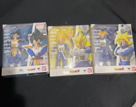 七龙珠 shf 2.0 黑发贝吉塔、超赛特...