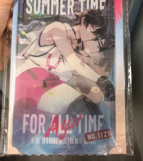 包邮现货时空中的绘旅人 湛蓝海岛艾因亚克力...