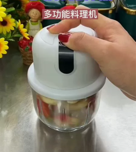 【特价包邮】电动打蒜机搅蒜机切蒜器蒜泥神器...