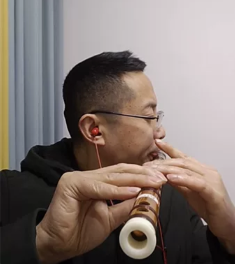 D调竹笛，编号D30，整支一节，视频是本笛...