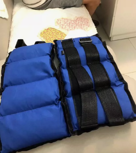 沙袋绑腿学生公斤负重装备跑步训练运动脚踝腿...