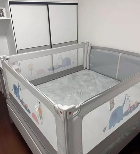 澳乐床围栏宝宝防摔防护栏儿童床边防掉挡板婴...