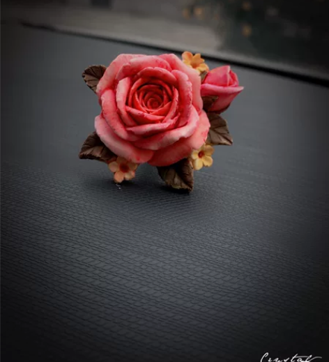 玫瑰花模具。食品级硅胶 感兴趣的话点“我想...