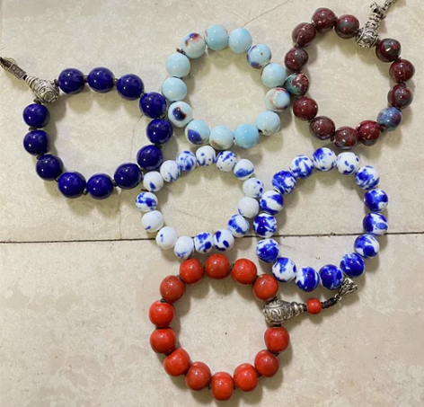 景德镇特色陶瓷手链(手串 项链) 种类丰富...