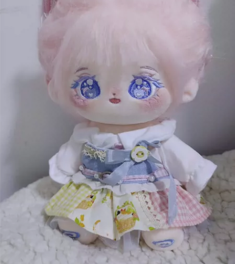 贴贴里 心盈 棉花娃娃20cm 有骨 只有...