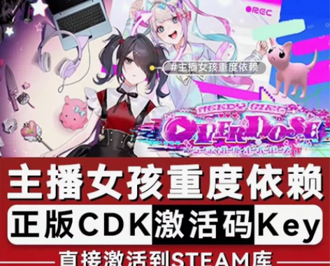 主播女孩重度依赖 正版游戏激活码cdk 直...