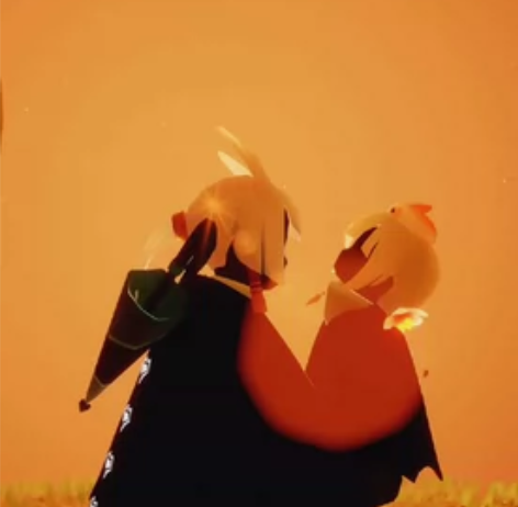 #光遇出租全季伞火鸟三全高身高大伞篝火白鸟...