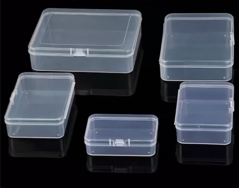 【清仓9.9元20个包邮】长方形塑料盒子透...