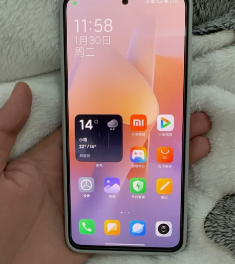 红米k60pro12+256的很新全程贴膜...