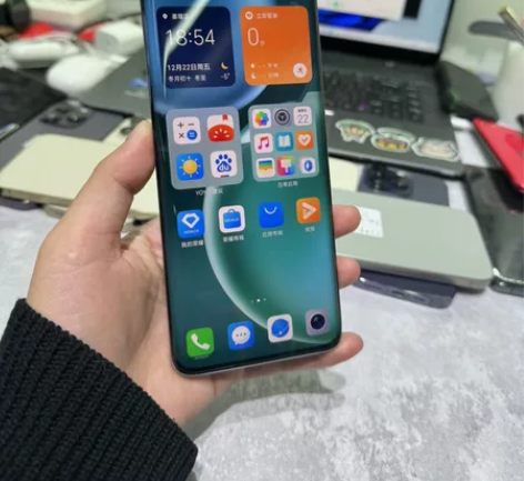 荣耀Magic4 12+256G 青色 靓...