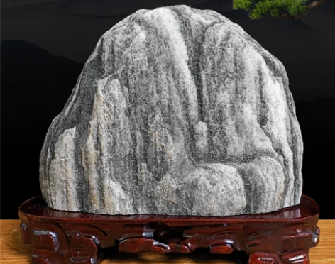 正宗泰山石敢当天然原石招財客厅补角靠山石办...