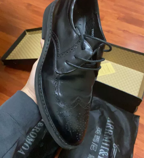 ?布洛克雕花鞋 尺码： 22.5cm 感兴...