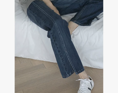 ?梨形身材裤子女2022年大码胖妹妹mm直...