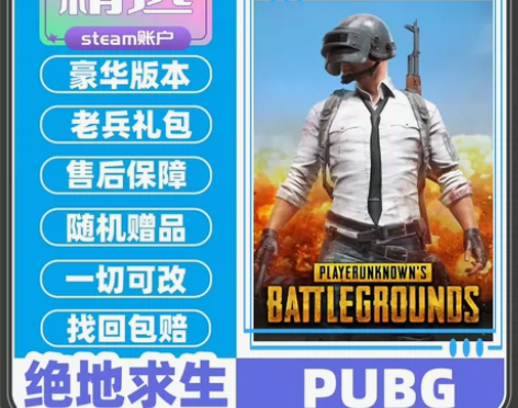 绝地求生pubg豪华版不可排带老兵礼包 1...