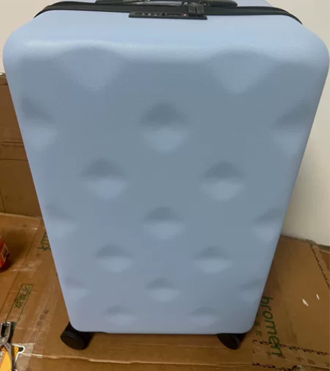 不莱玫行李箱22plus浅蓝色拉杆箱大容量...