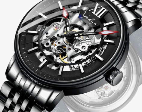 2020新款手表男士镂空全自动机械表防水陀...