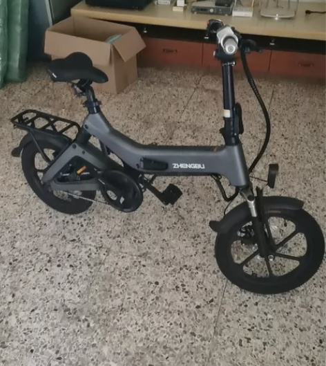 正步 新款国标折叠电动自行车 小型超轻便携...