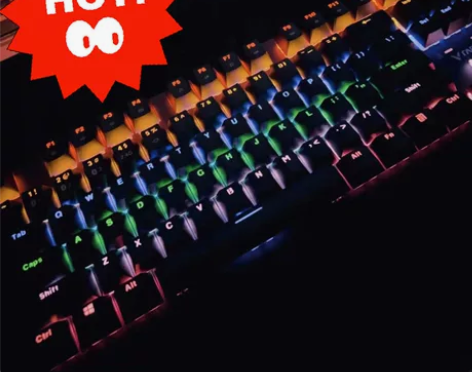 包邮二手价 雷柏500pro机械键盘 游戏...