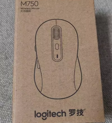 罗技M750无线静音智能鼠标 全新未拆封,...