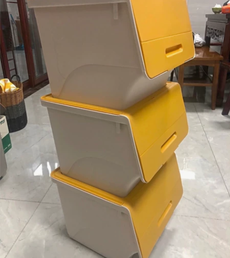 （包邮清仓处理）15个特大号收纳箱前开式收...