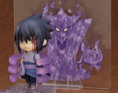 宇智波佐助gsc粘土人可动手办火影忍者q版...