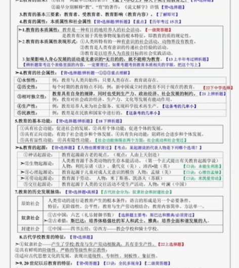 2023年中学教师资格证笔试资料 包括科一...