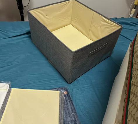 佳帮手布艺收纳箱 无盖全新 感兴趣的话点“...