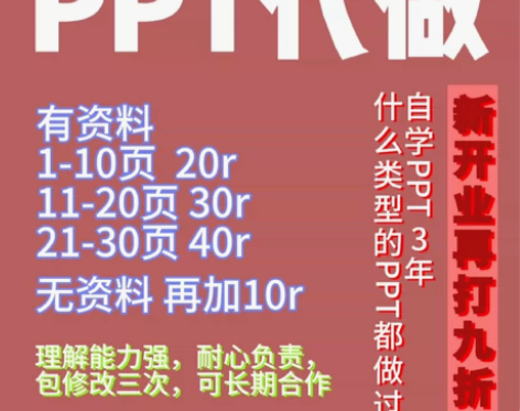 年终总结，述职汇报，项目计划，PPT代制作...