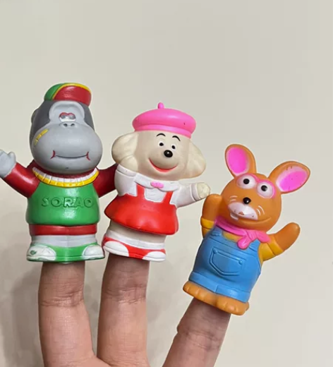 日代昭和玩具 NHK指套 NHK电视台指偶...