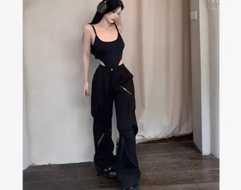 2ND STUDIOS 黑色辣妹套装性感纯...