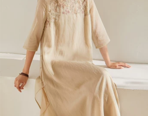 春夏新款复古中国风改良旗袍连衣裙民族风禅意...