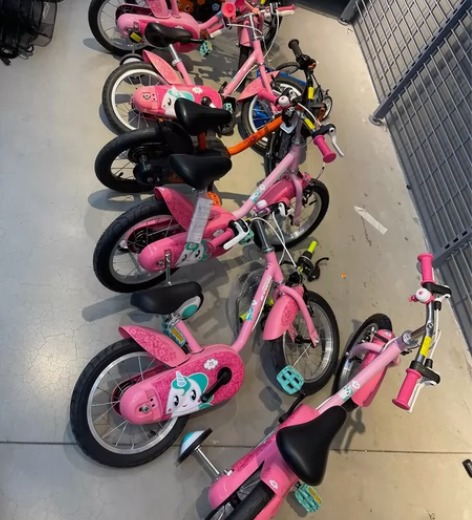 14寸迪卡侬儿童车，全新车，样品车，全新车...