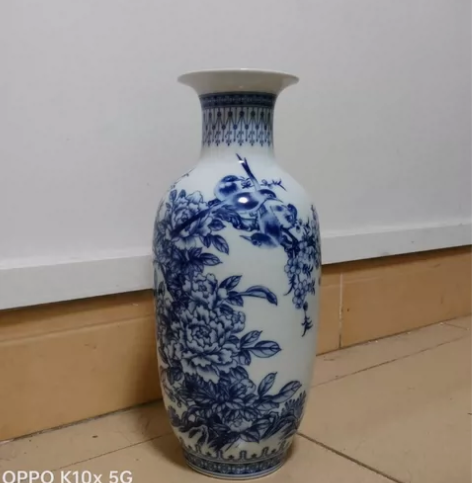 精美花瓶一支，景德镇陶瓷年货价98元包邮[...