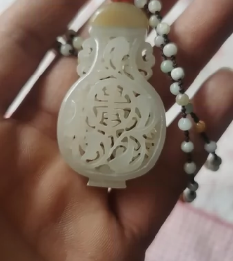 所见即所得，镂空玉雕 感兴趣的话点“我想要...