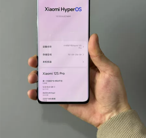 自用小米12SPro 白色12+256G ...