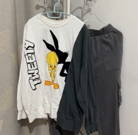 美特斯邦威一套运动服 ，很宽松休闲 都是L...