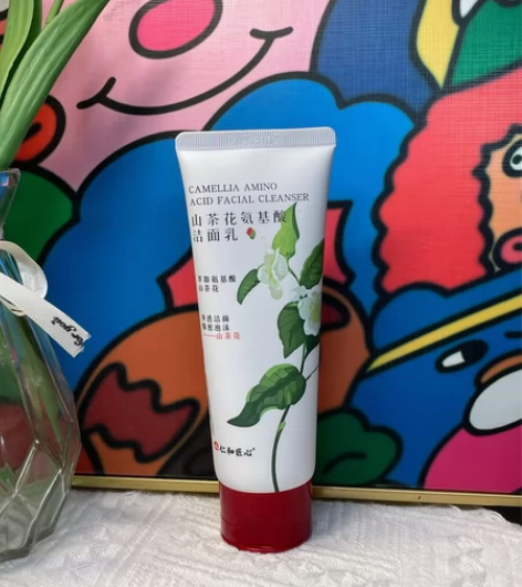 仁和匠心山茶花洗面奶女洁面乳毛孔保湿男士专...