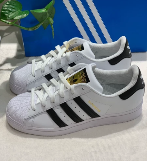 已验货阿迪达斯贝壳头板鞋经典金标男鞋女鞋运...