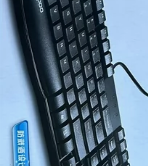 雷柏K130有线键盘USB游戏 防水笔记本...