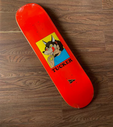 滑板板面primitive进口双翘8.12...