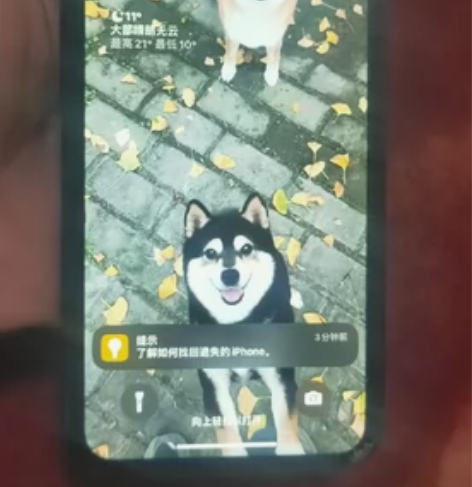 iPhone xr 屏幕有裂痕如图 电池8...