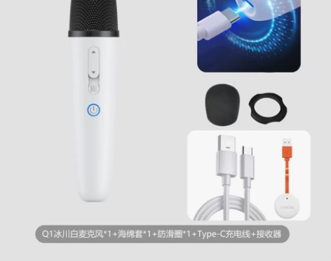 全新！创维电视机麦克风2023兔年款家用k...