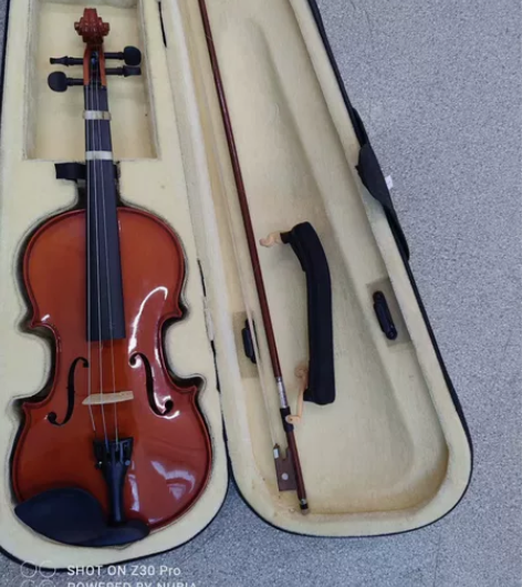 闲置小提琴一把，少一根琴弦，低价160元。...
