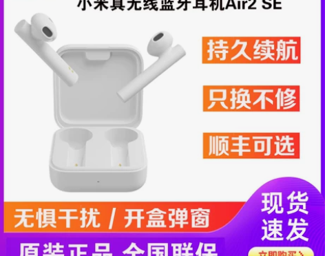 Xiaomi/小米 Air2 SE真无线降...