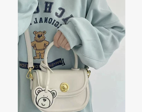 高级质感可爱红色小包包女2023新款小众百...